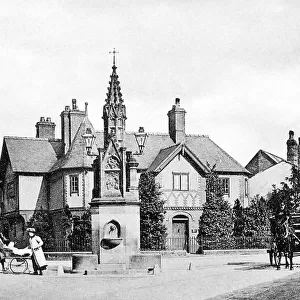 Whitchurch Green End Fountain early 1900s
