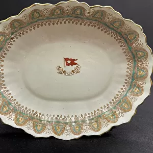 White Star line, ceramic First Class gothic arch serving dis