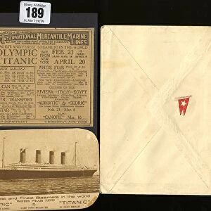 White Star Line, Olympic and Titanic items