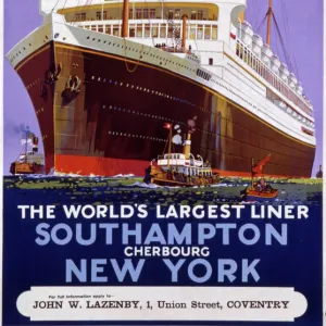 White Star Line Poster