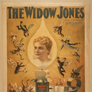 The widow Jones John J. McNallys new comedy