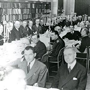 Wilbur Wright Dinner held in the Library of the Royal Ae?