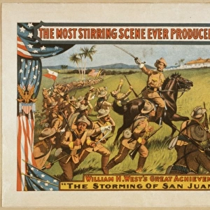 William H. Wests great achievement, The storming of San Jua