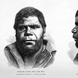 William Lanne, last surviving male Tasmanian aborigine
