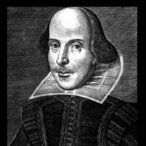 William Shakespeare, Shakey - T-shirt / poster print design