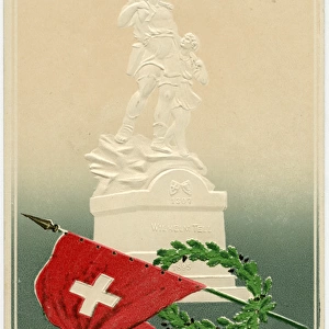 William Tells Memorial, Altdorf, Lake Lucerne, Switzerland
