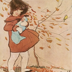 Windblown Lady by Muriel Dawson