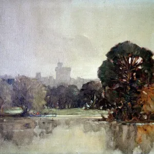 Windsor Castle from the Thames, Berkshire Windsor Castle from the Thames, Berkshire