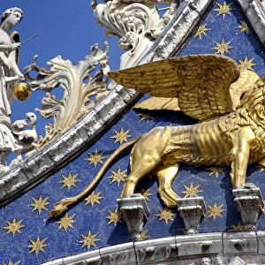 Winged Lion on the Basilica Di San Marco