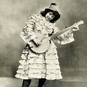 Winifred Johnson in a Music Hall sketch
