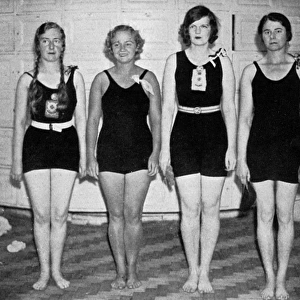 Winners at the Bath Club including Lady Alington