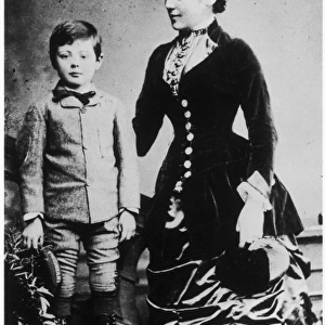 Winston Churchill & Aunt