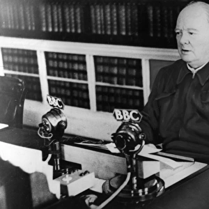 Winston Churchill in BBC radio broadcast, 1940