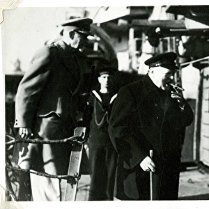 Winston Churchill and General Smuts, WW2