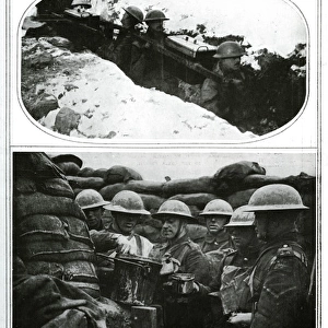 Winter rations for British troops in the trenches 1917