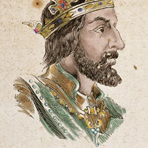 Wittiza (687-709). Visigothic king
