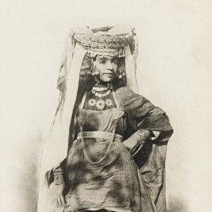 Woman of the Berber Algerian tribe of Ouled Nail
