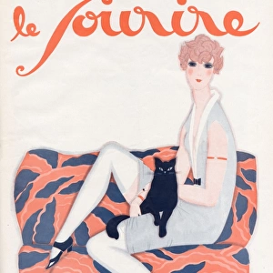 Woman with Cat 1928