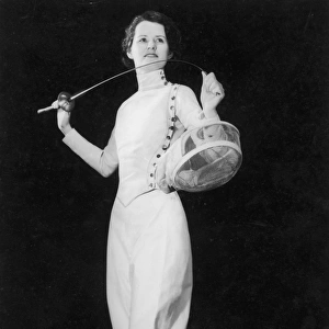 Woman Fencing 1930
