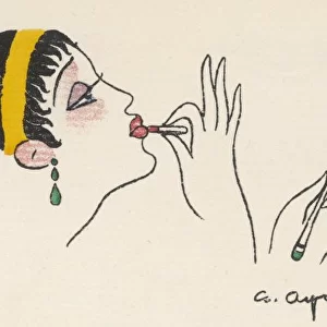 Woman / Lipstick 1914