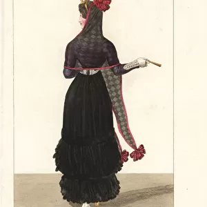 Woman of Madrid, Spain, 19th century