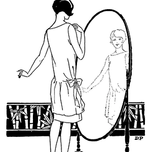 Woman / Oval Mirror 1927