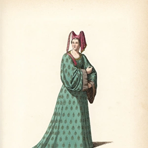 Woman of Siena, 14th century
