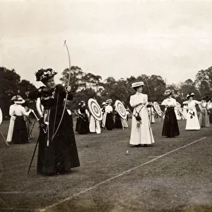 Women Archers - Kent vs. Surrey at Beddington, Surrey