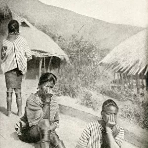 Women of the Bre tribe, Burma, South East Asia