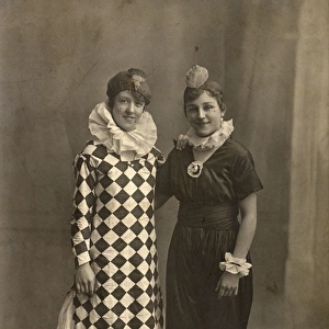 Women in fancy dress, c. 1916