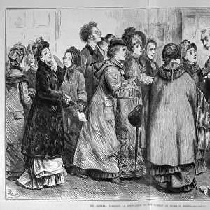 Women Lobbying Mp / 1880