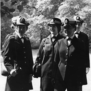 Five women police officers in new Surrey uniform