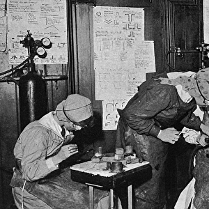 Women welders at work, WW1