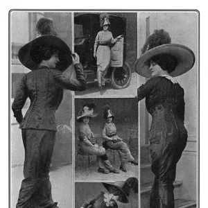 Womens clothing in 1910