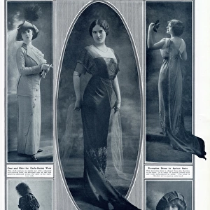 Womens clothing for early spring 1912