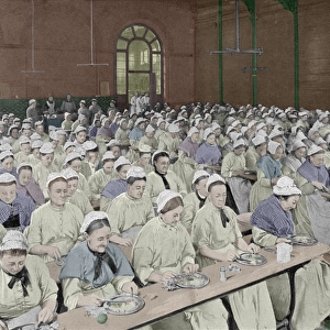 Womens Dining Hall at St Pancras Workhouse, London