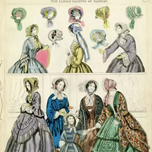 Womens fashions for May 1851