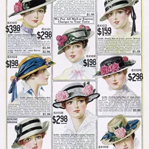 Womens Hats 1916
