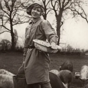 Womens Land Army WW1 Farming