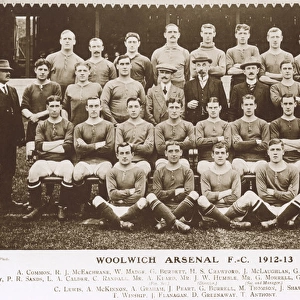 Woolwich Arsenal Football Club team photo