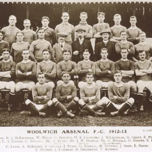 Woolwich Arsenal Football Club team photo