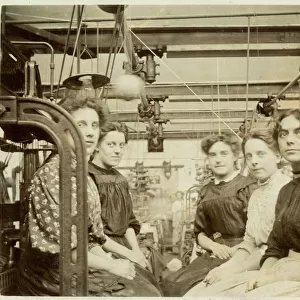 Mill Workers - Spinning - Rochdale, Lancashire