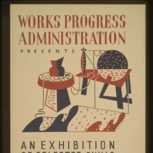 Works Progress Administration presents an exhibition of sele