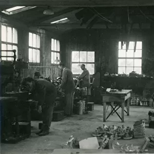 Workshop for engine test of machinery by Lawrence Hathaway