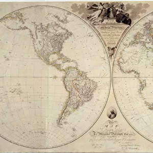 World Map in Projection