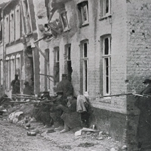 World War I. Invasion of Belgium (1914). Detachment