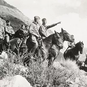 World War II - Russian cavalry Manchuria