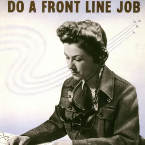 World War Two recruitment poster