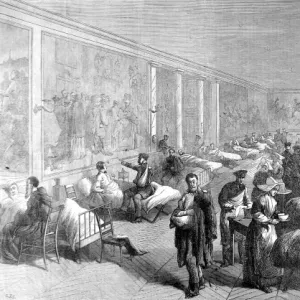 Wounded Soldiers in the Palace of Versailles; Franco-Prussia