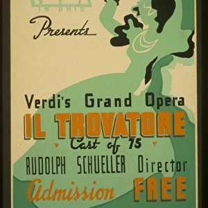 WPA in Ohio Federal Music Project presents Verdis grand ope